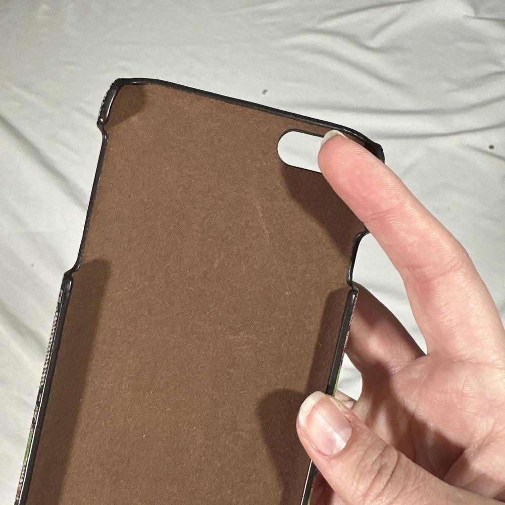 NWOB $640 Gucci [ iPhone 6 Plus/6S Plus ] Case‎ GG Monogram Beige Italy #U1560 - Picture 6 of 11